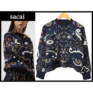 sacai（花柄 ・ ニット/セーター）のフリマアイテム一覧