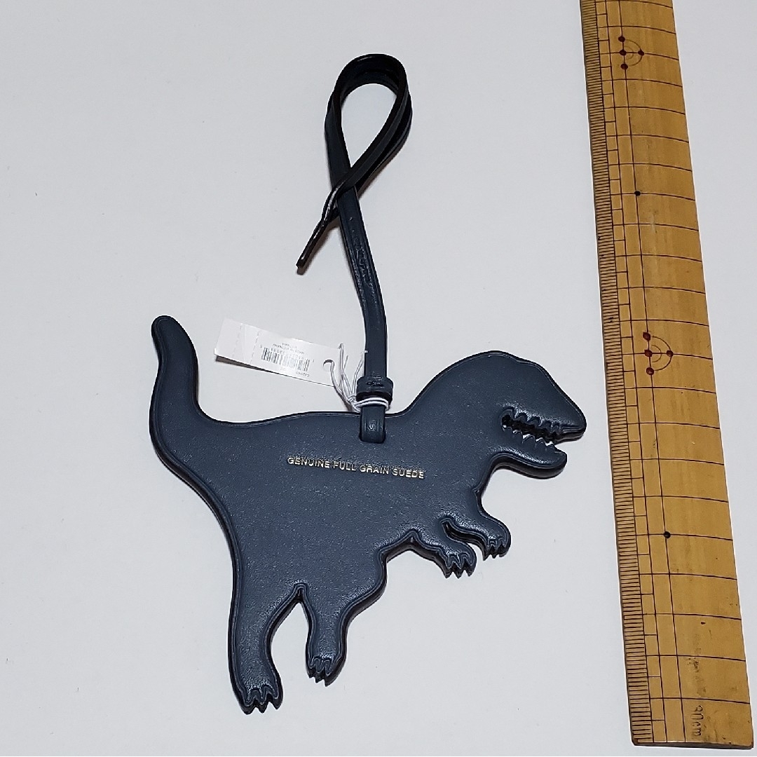 COACH - 新品 非売品 COACH 恐竜 レザー バッグチャーム キーホルダー