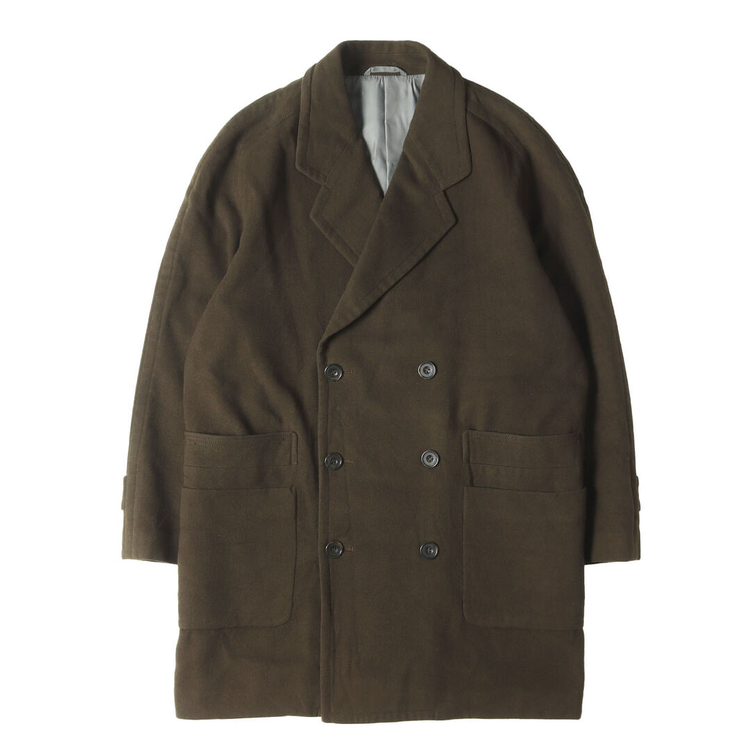 クリスチャンディオールムッシュ コート L メンズ カーキ 80年代