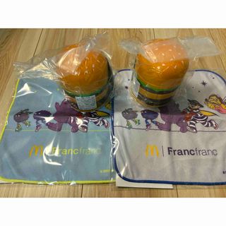 マクドナルド - マック ハッピーセット フードストラップ&マグネットの