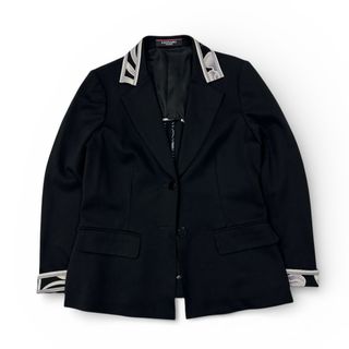 LEONARD - 美品 三共生興 LEONARD テーラードジャケット モノトーン