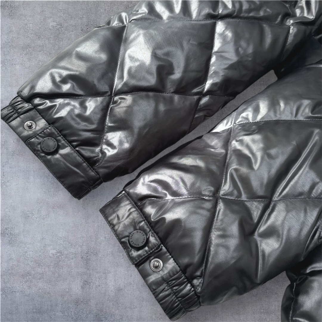 UNIQLO - 00s y2k old UNIQLO ダイヤキルト ダウンジャケット 光沢 XL