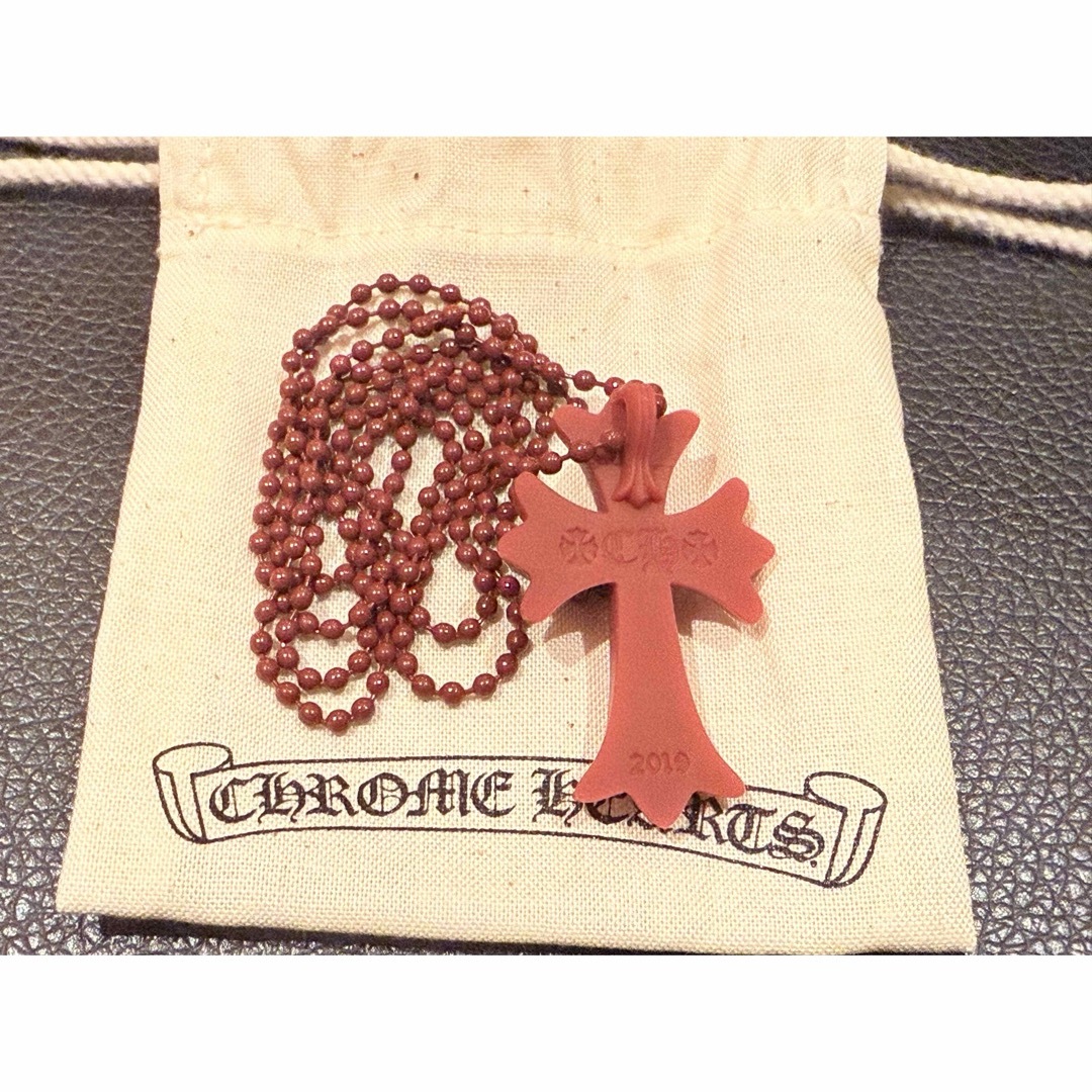 Chrome Hearts - クロムハーツ ラバーシリコン ネックレス ワイン