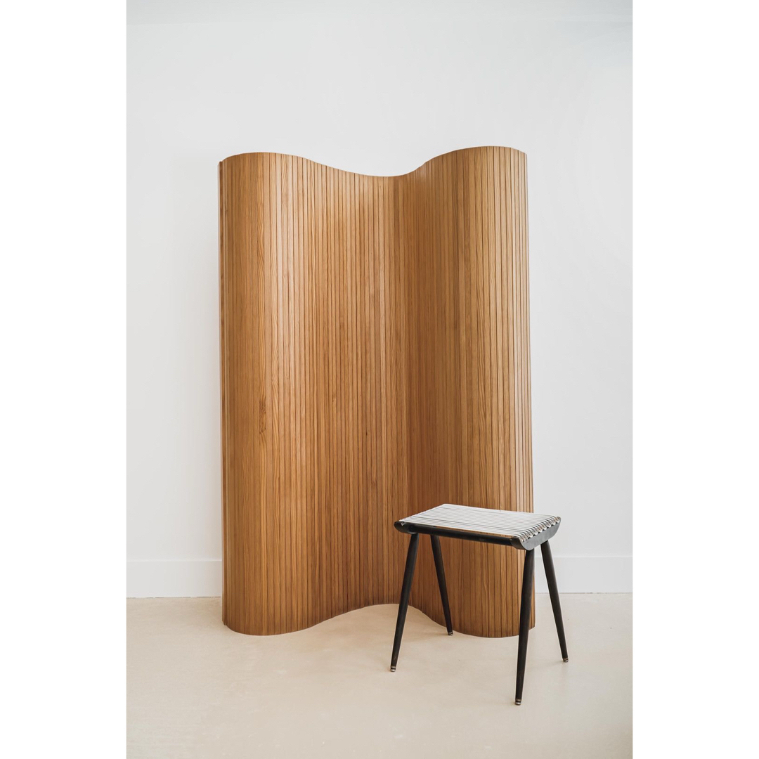 Artek風ウッドカーブパーテーションの通販 by Am33｜ラクマ