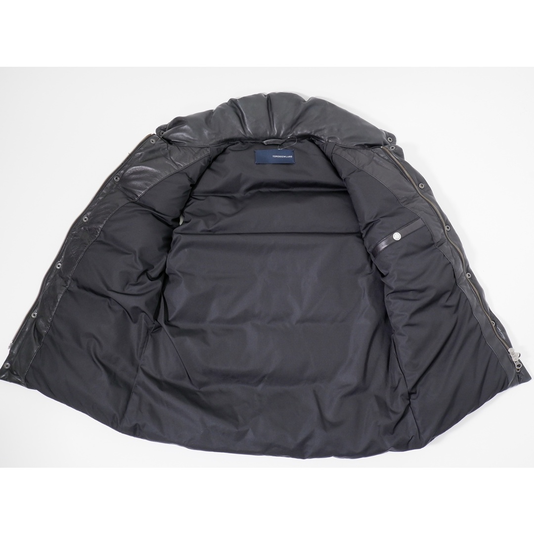 TOMORROWLAND - TOMORROWLANDトゥモローランド LEATHER DOWN VEST 羊革