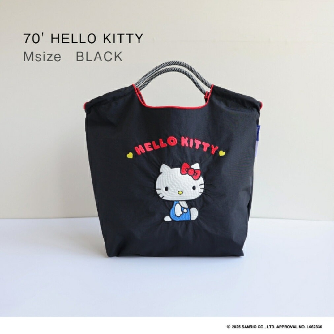 ボールアンドチェーン ハローキティ エコバッグMサイズ ブラックの通販
