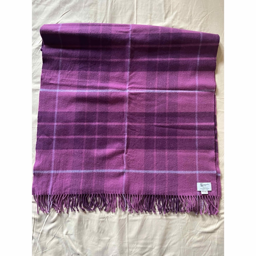 Johnstons - ユナイテッドアローズ別注 大判ジョンストンズ カシミヤ混