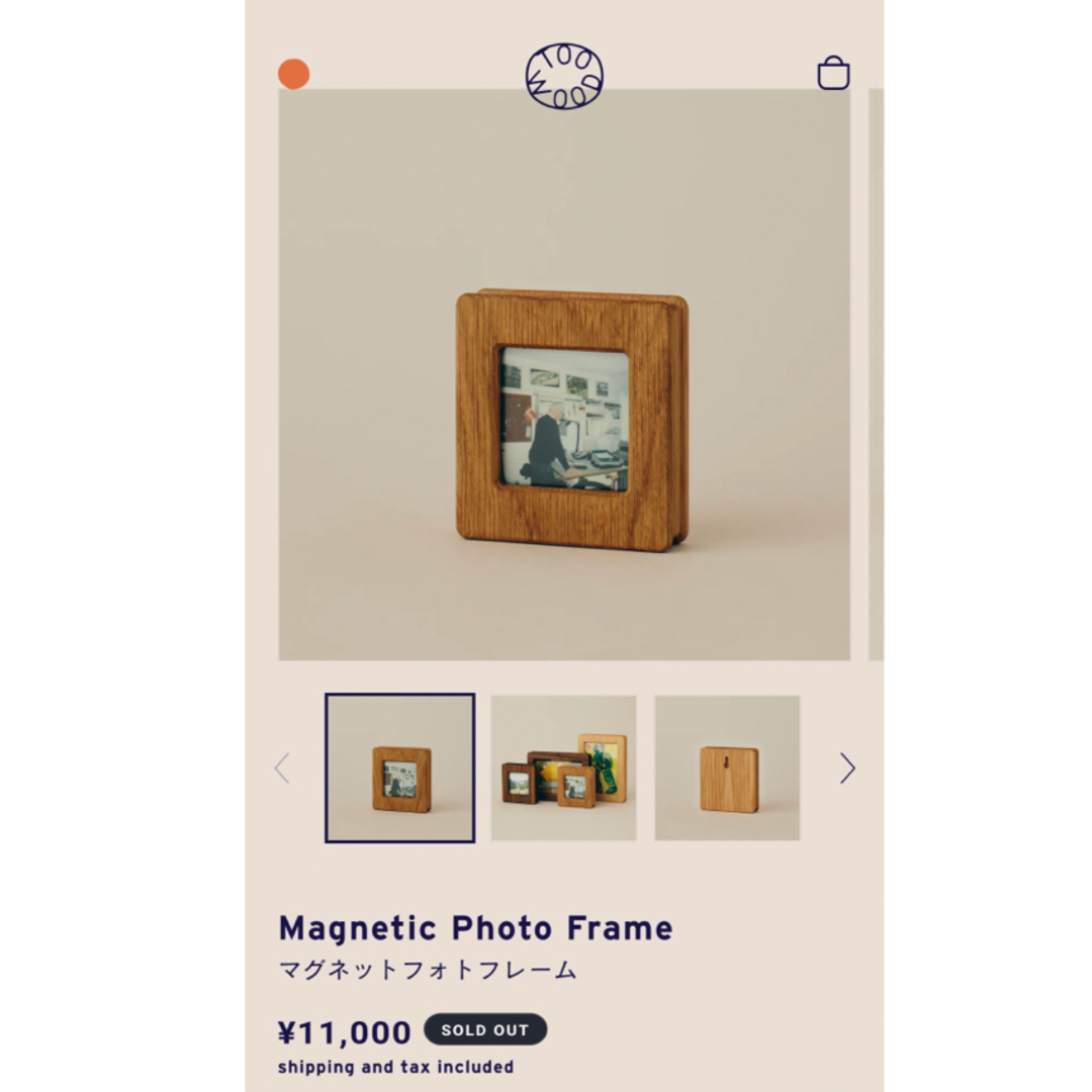 mihoさま専用】Magnetic Photo Frame スクエア（OAK） TOOWOOD