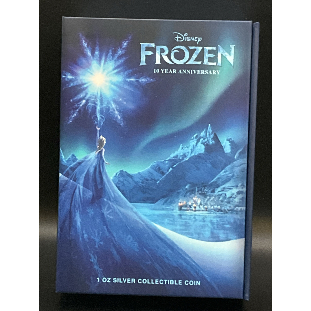 2023年ディズニー・フローズン10周年記念 エルサ 1オンス プルーフ銀貨