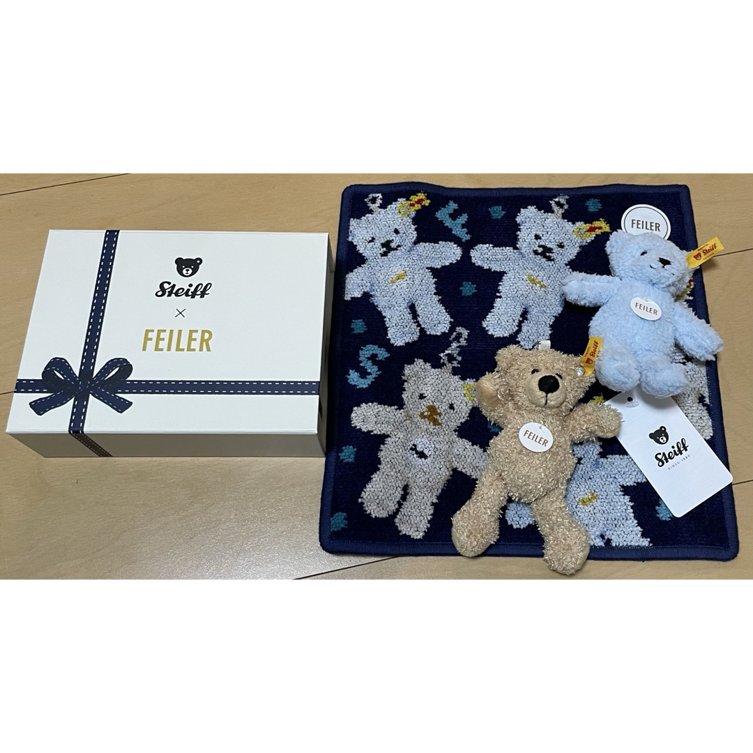 FEILER - 【新品未使用】Steiff x FEILER フェイラー シュタイフ 最終