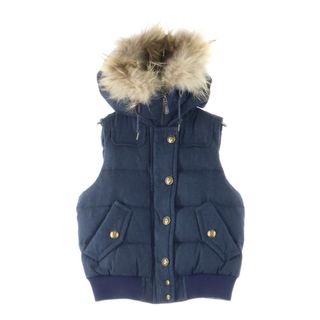 BURBERRY BLUE LABEL - バーバリーブルーレーベル ダウンベスト 黒色