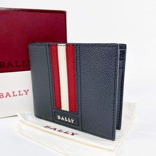 Bally - 品格ある大人の佇まい✨ BALLY 二つ折り財布 キャンバス