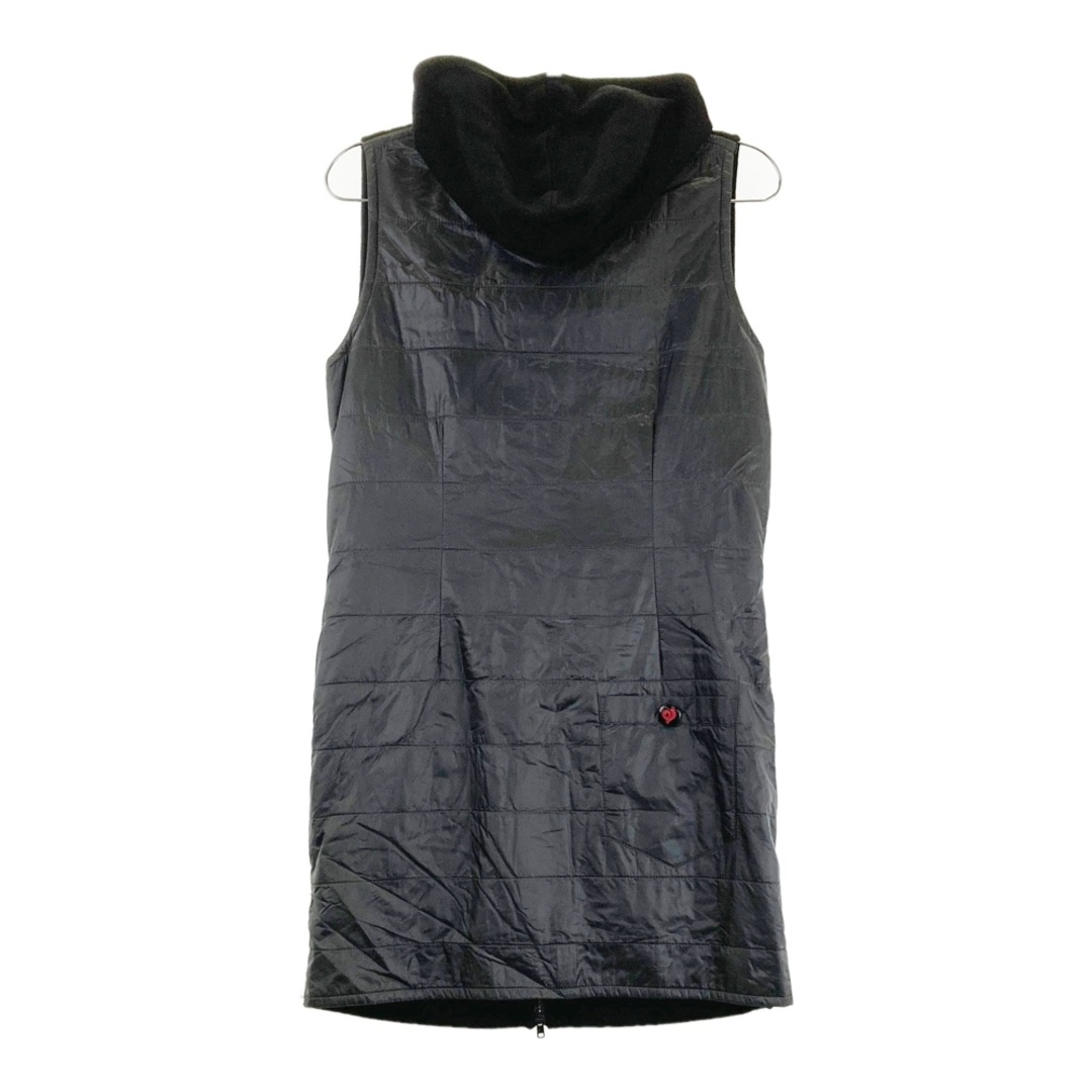 サイズ：36 ARCHIVIO アルチビオ 中綿切替 ジップワンピース ブラック