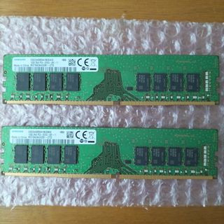 SAMSUNG - DDR4 8GBデスクトップPC用メモリ4枚セットの通販 by みみ