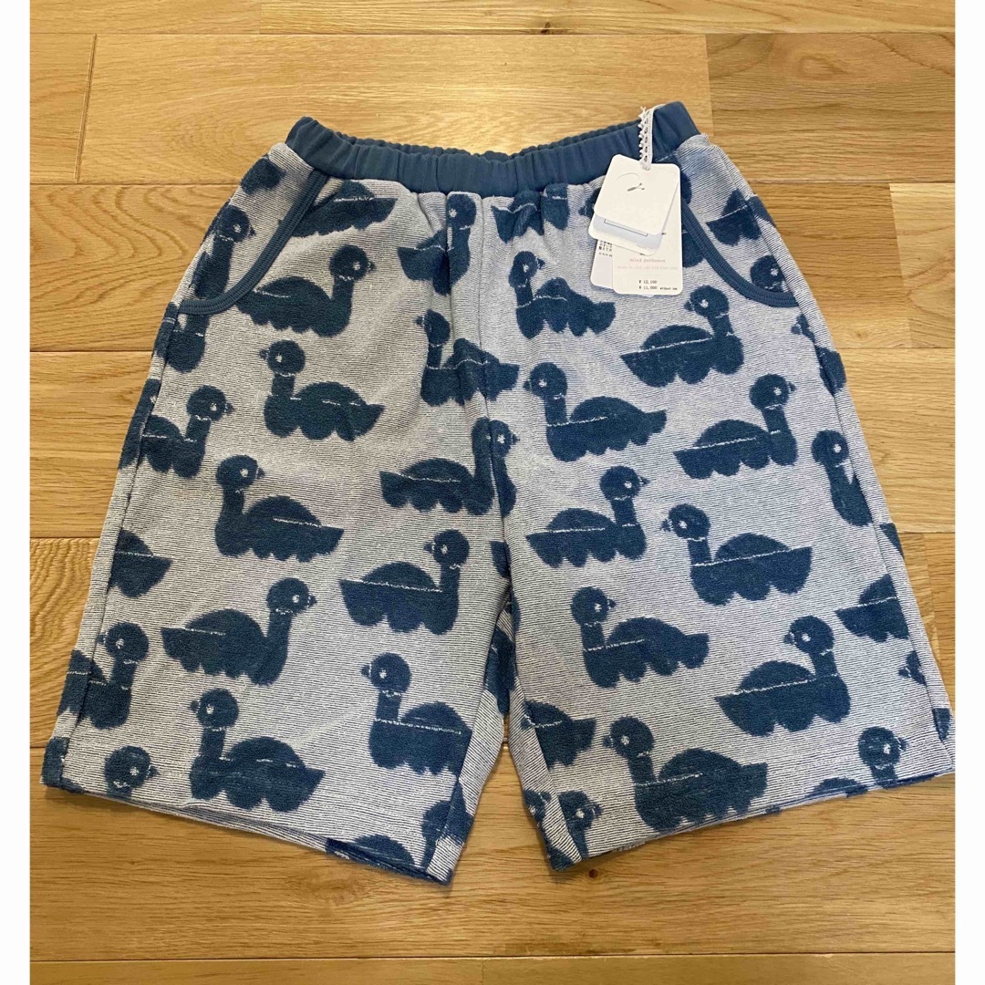 ミナペルホネンkidsズボン ミナペルホネン ベビー ズボン アヒル 白鳥