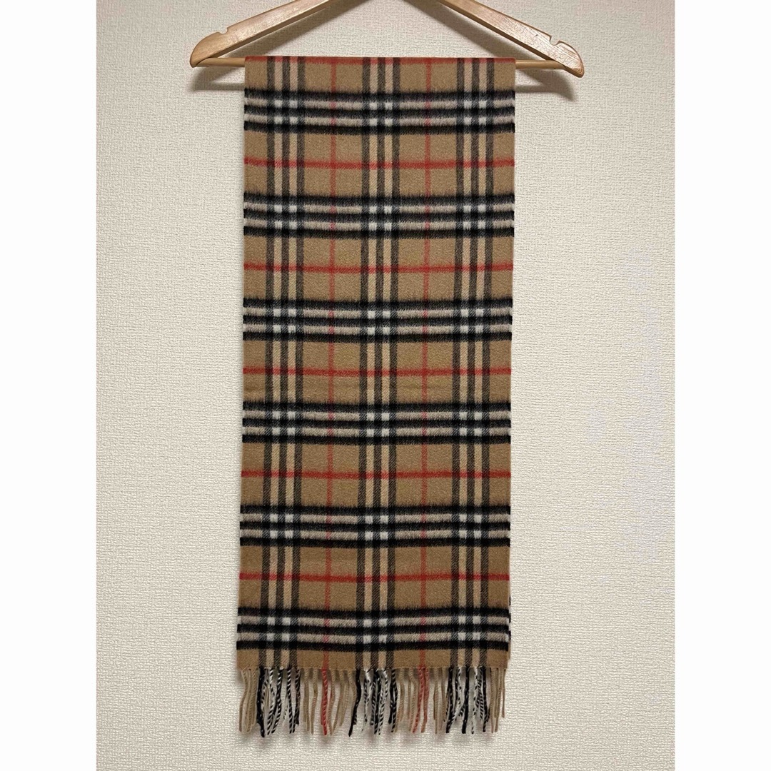 BURBERRY - BURBERRY バーバリー マフラー カシミア100％ タグ付き未
