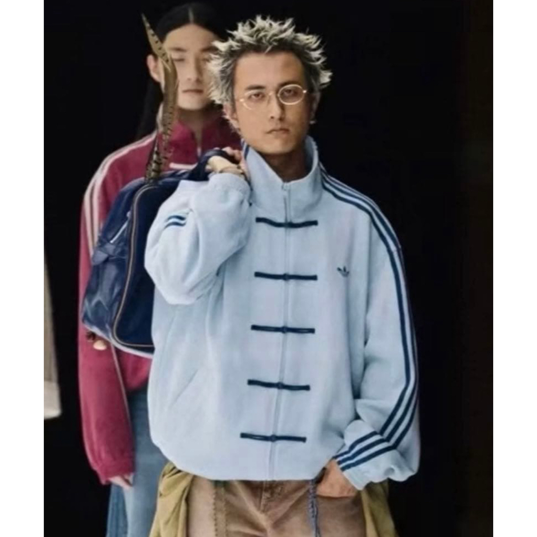 adidas Originals - 海外限定S Adidas CTT ジャケット ライトブルー