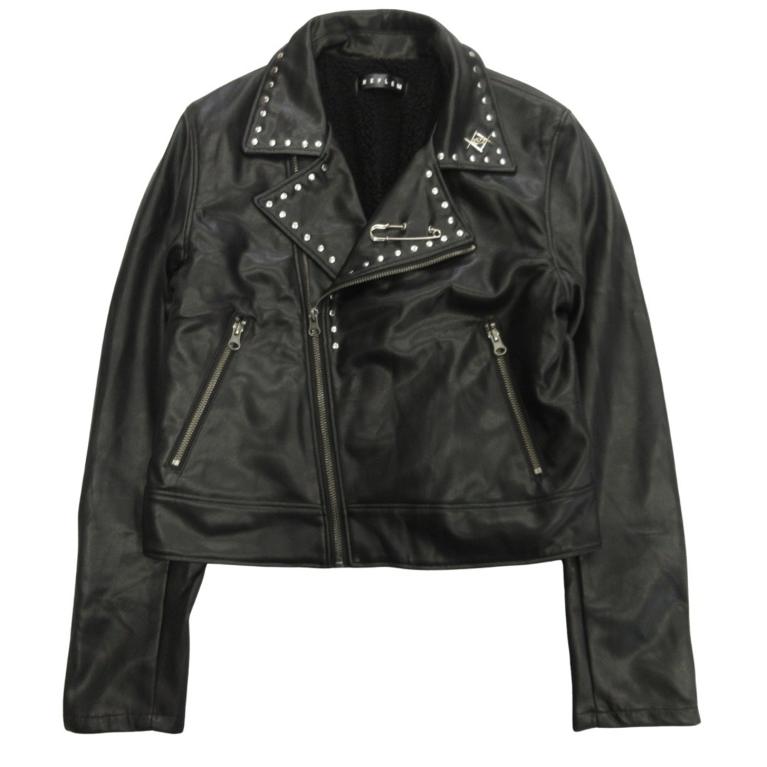 REFLEM - 新品同様 REFLEM レフレム ボア裏地PU レザー スタッズ