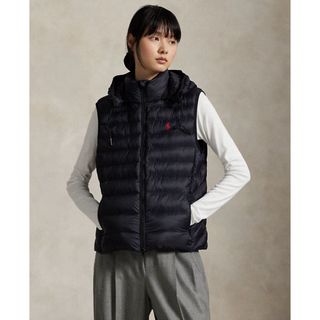POLO RALPH LAUREN - 美品 ポロラルフローレン ダウンベスト ネイビー