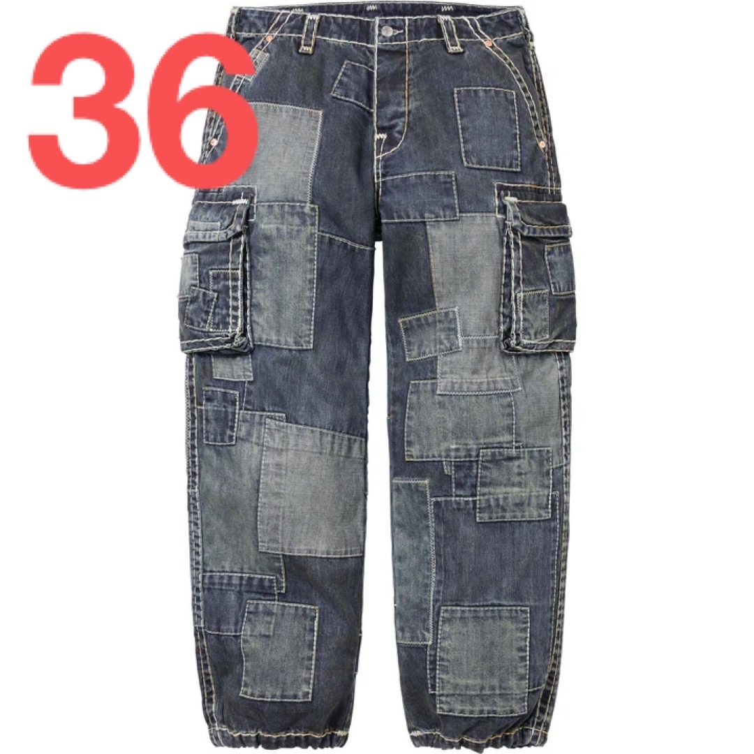 Supreme - Supreme TrueReligion Patchwork CargoPantの通販 by