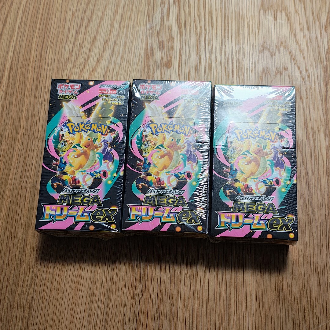 ポケモン - ポケモンカード メガドリームex BOX シュリンク付き 3BOXの