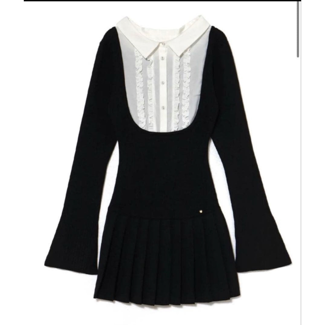 andmary Lotta frill mini dress アンドマリーの通販 by あっせんなよ