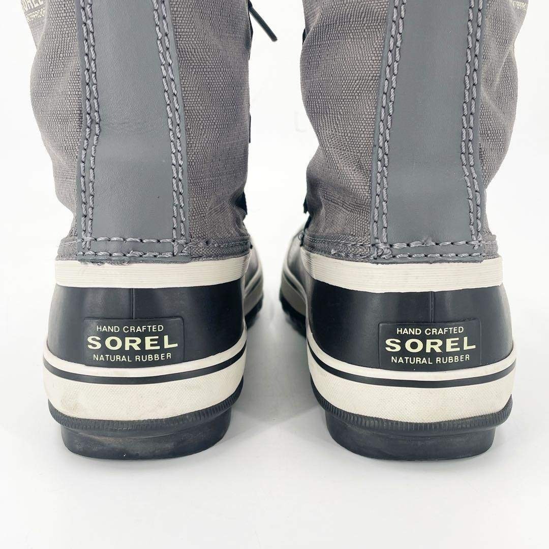 SOREL - 良品 SOREL ソレル スノーブーツ 24cm 防水 防寒 グレー