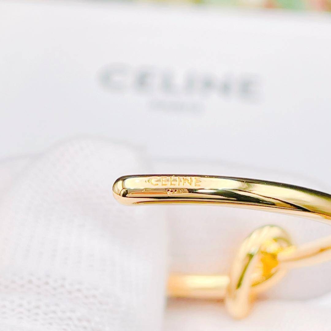CELINE - ◇セリーヌ◇ 新品仕上済 ノット エクストラシン ゴールド