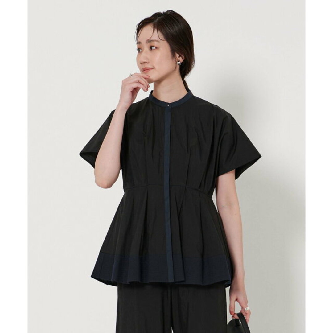 UNITED ARROWS - 【BLACK】エンブロイダリー ドルマンスリーブ