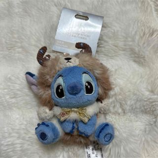 上海ディズニーランド クリスマス 冬 スティッチ ぬいぐるみ