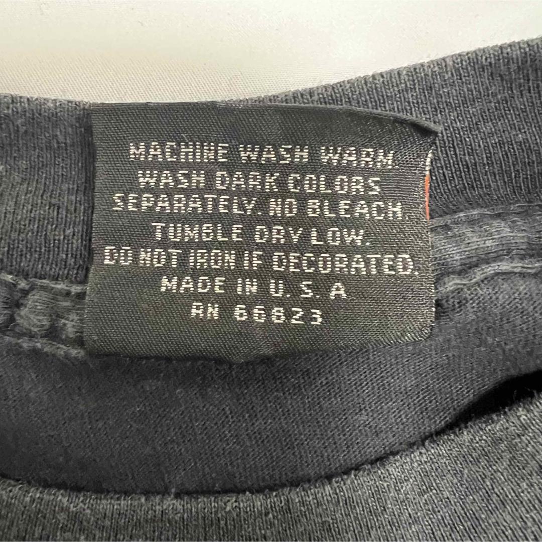 Harley Davidson - USA製 ハーレーダビットソン ブルーフレイム ロンT