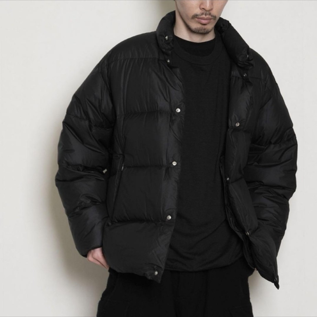 COMOLI - 25AW comoli コモリ ダウンジャケット ブラック サイズ2の