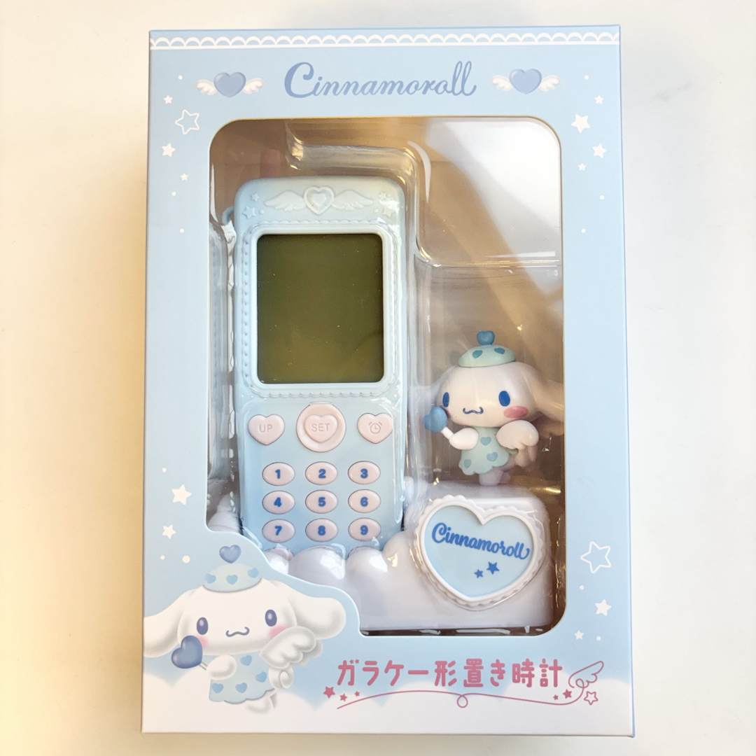 シナモロール - シナモロール♡ サンリオ ガラケー形置き時計の通販 by