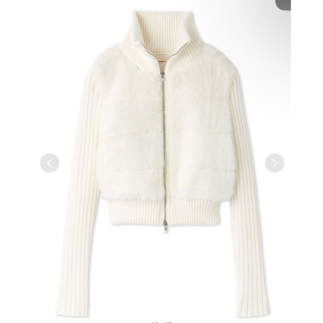 SNIDEL - SNIDEL ファーニットブルゾンの通販 by inusuki's shop