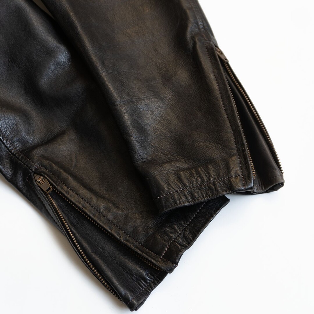 美品】HAROLDS GEAR【ホースレザー シングル ライダース ジャケット