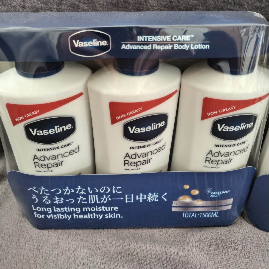 ヴァセリン アドバンスド リペア ボディローション 3本×5セットの通販