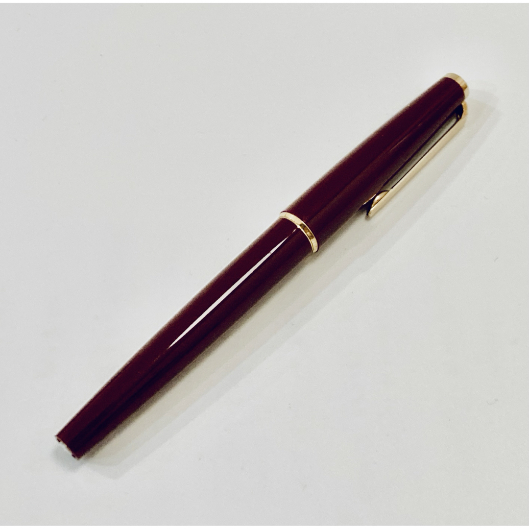ペン先14K◇モンブラン高級万年筆 MONTBLANC 1970s ボルドー MONTBLANC