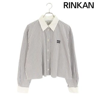 MIU MIU（シャツ/ブラウス(長袖/七分) ・ ブルー・ネイビー/青色系）の