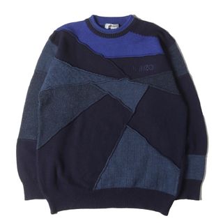 KENZO - 90's KENZO JEANS スウェット 北斎タグ ビッグ刺繍
