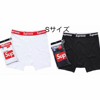 Supreme - Supreme Hanes ボクサーパンツ 白黒セット Sの通販 by タラ