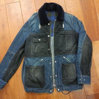 sacai - 【超希少/新品】sacai 20ss レイヤードデニムジャケット 綾野