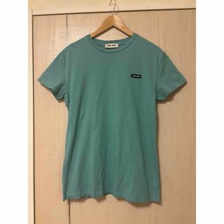 MIU MIU - ミュウミュウパフスリーブTシャツの通販 by eye｜ミュウ