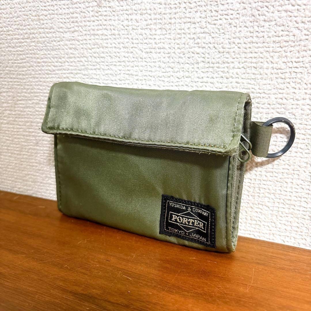 吉田カバン - 未使用級 PORTER ポーター タンカー セージグリーン 三