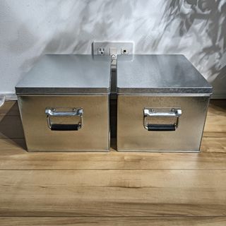 MUJI (無印良品) - 無印良品 硬質パルプボックス 2個セット 引き出し