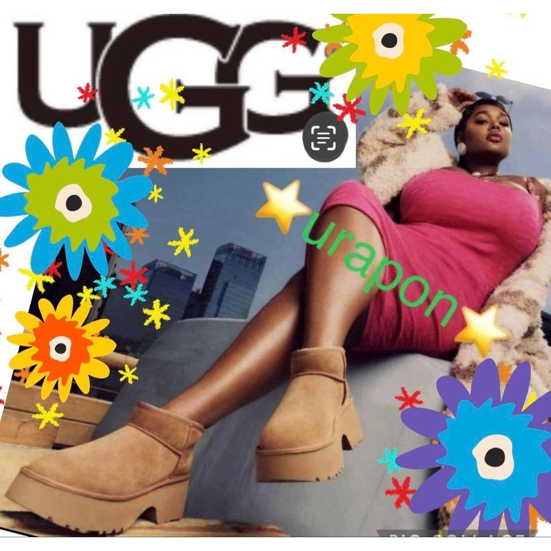 UGG - 入手困難✨①超美品✨22～22.5薄手✨UGG✨ウルトラ ミニ ニュー