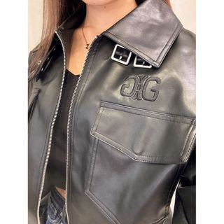 GLAD NEWS - GLAD NEWS トゲトゲ ライダースの通販 by ※プロフ必読(^o