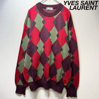 Yves Saint Laurent - イヴサンローラン 80s ウール ヴィンテージ 長袖