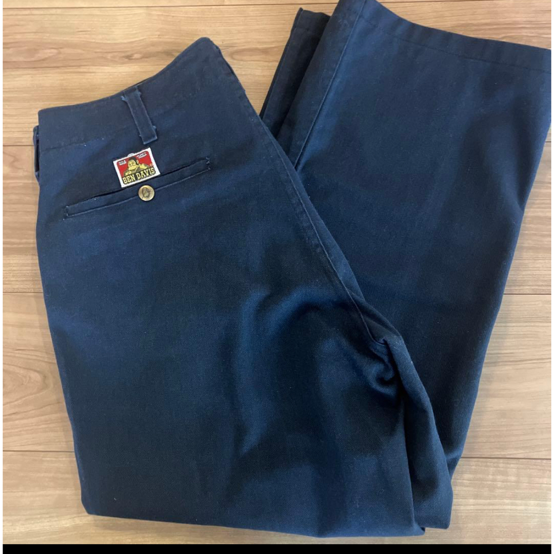 BEN DAVIS - 90s Ben Davis フリスコパンツ USA製 ネイビー W32の通販