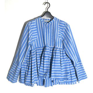 MIU MIU - miu miu 花柄フリルシャツの通販 by TMTT's shop｜ミュウ