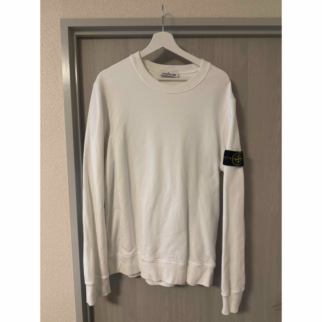 STONE ISLAND - stone island スウェット ホワイト Lサイズの通販 by